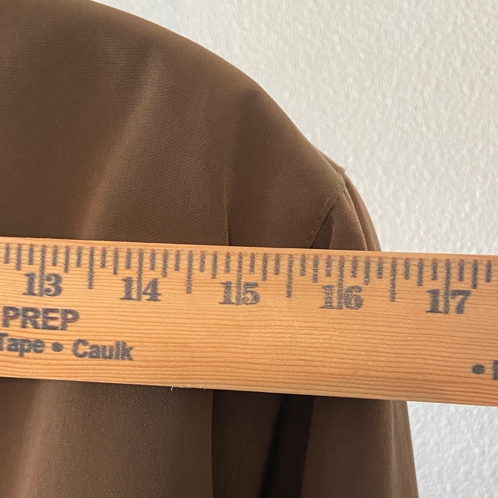 Gallery Brown Utility Jacket Drawstring Waist Siz… - image 9